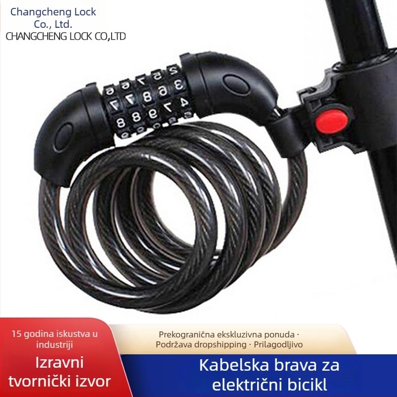Long range brava za bicikl s kombinacijskim mehanizmom, kompaktna i lagana za planinske i električne bicikle, ABS plast