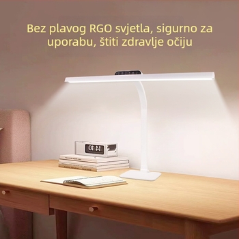 Studijska stolna lampa s zaštitom očiju i protiv odsjaja, sve-spektarno svjetlo za učenike i djecu, metalni sjenil, dodirni prekidač