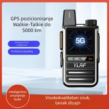 Nacionalni ručni interkom sustav za vanjsku upotrebu, 10 jedinica, domet >50 km, baterija 8800 mAh, mreža 5G/4G/3G/2G