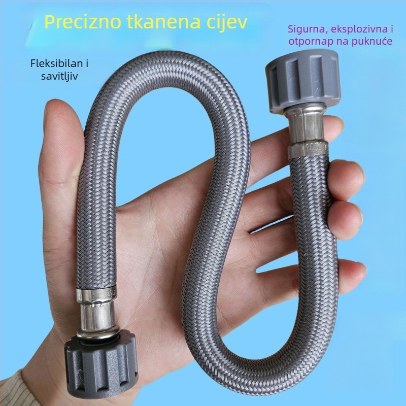 Marka za dovod vode za WC i cijev ulaza/izlaza bojlera, topla i hladna voda, visoka temperatura otporna na toplinu, otporna na eksplozije, PE materijal, Model 1
