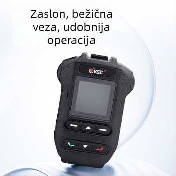 Bežični Bluetooth ručni mikrofon s ekranom za VR-N7600/N7500/N76/N75 — domet 3–5 km, bez baterije, otpornost na padove.