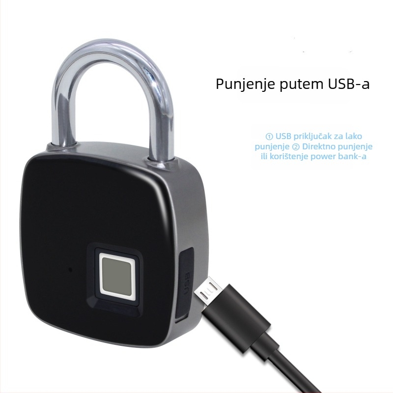 L2 Bluetooth brava s otiskom prsta – pametna brava, upravljanje putem mobitela, model L2