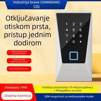 Inteligentna kutija za ključeve s otiskom prsta i lozinkom, dodirni gumb, kućište od aluminijske legure, model CH-931-2, razmak zaključnih šipki 25 mm, pogodno za dvorišta, urede, pensione i domove
