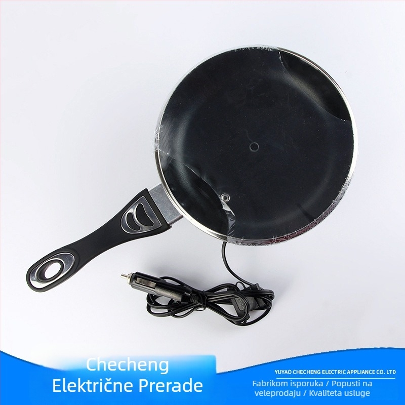 CC415 automobilni električni wok, aluminijsko tijelo, 12V/24V 150W/250W, prijenosno