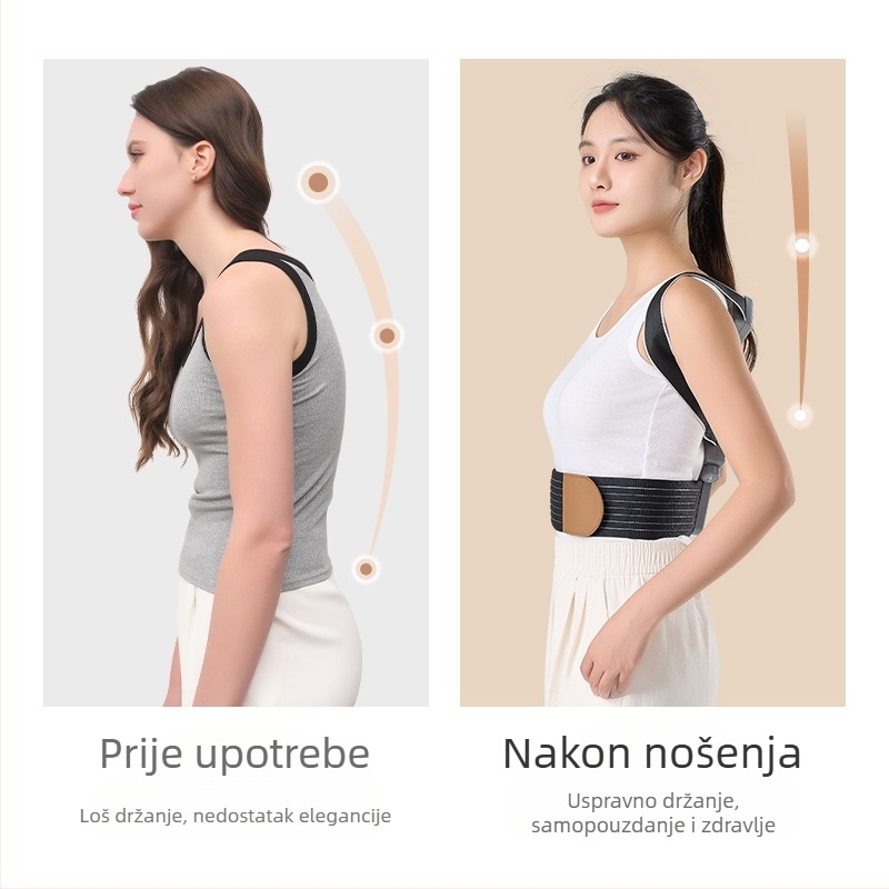 Korektor držanja za leđa – Model 01, Ljeto 2026 izdanje, Podesiva podrška za leđa