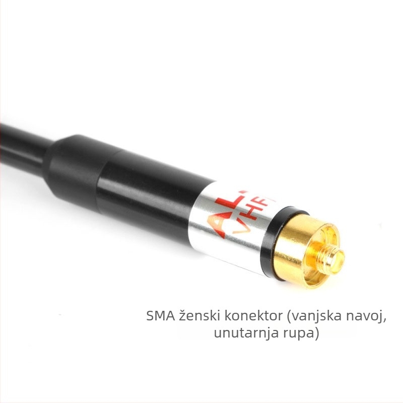 AL-800 Interkom antena, visoki dobitak, UV dvodijelna rod antena, domet 1,5–3 km, bez baterija, protiv smetnji