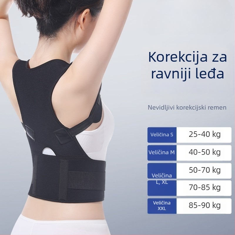 Držač držanja za gornji dio tijela – prozračan, dinamična potpora, model JZD, proljeće 2023, broj artikla 001