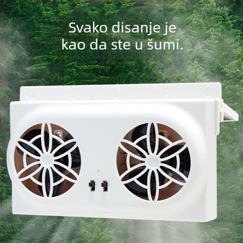 Overflow ABS automobilni ventilator za hlađenje i ventilaciju