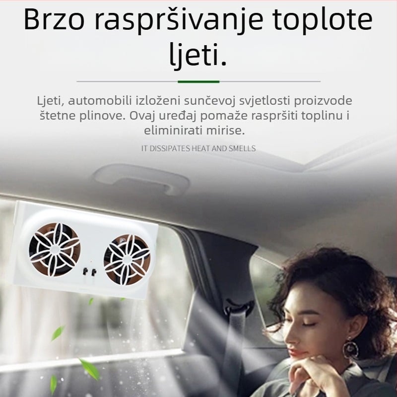 Overflow ABS automobilni ventilator za hlađenje i ventilaciju