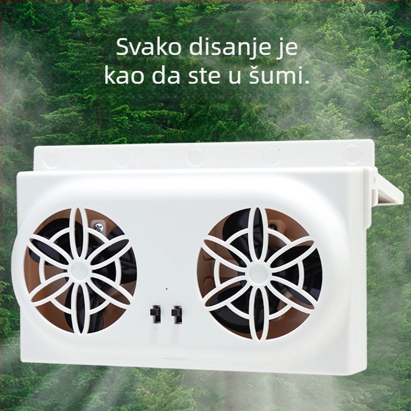 Overflow ABS automobilni ventilator za hlađenje i ventilaciju