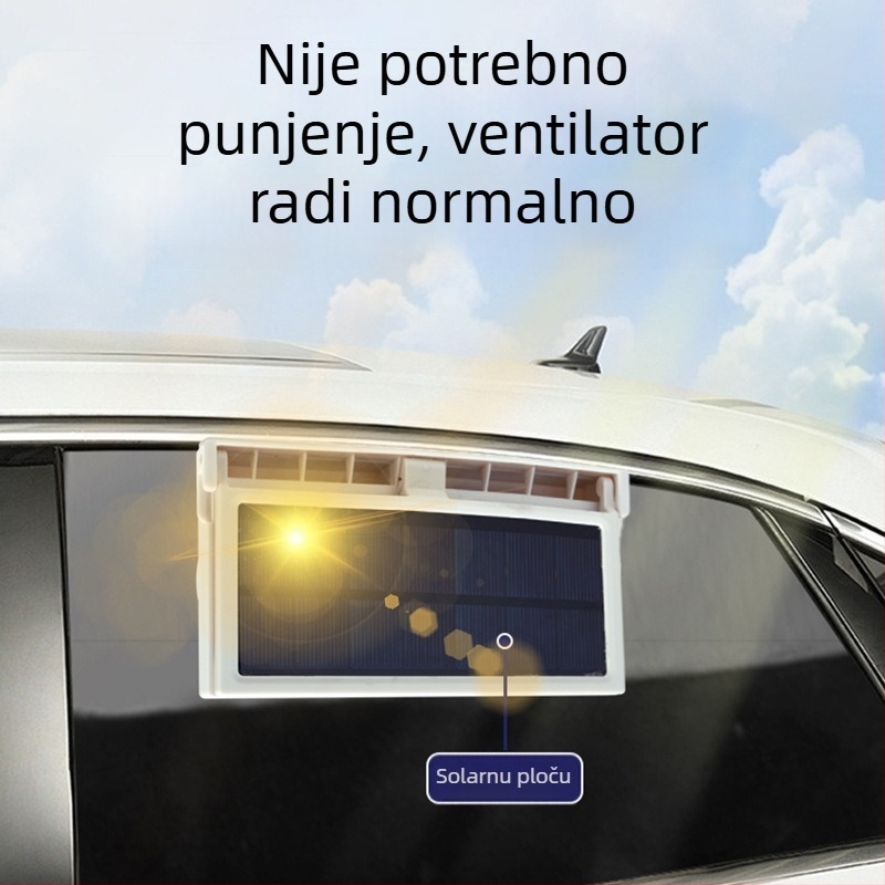Overflow ABS automobilni ventilator za hlađenje i ventilaciju