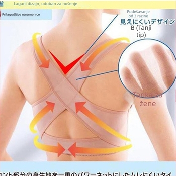 Korektor držanja za odrasle — nevidljiva potpora za sjedenje, korektor leđa, model Gx9823, brend Under the grid, 2018