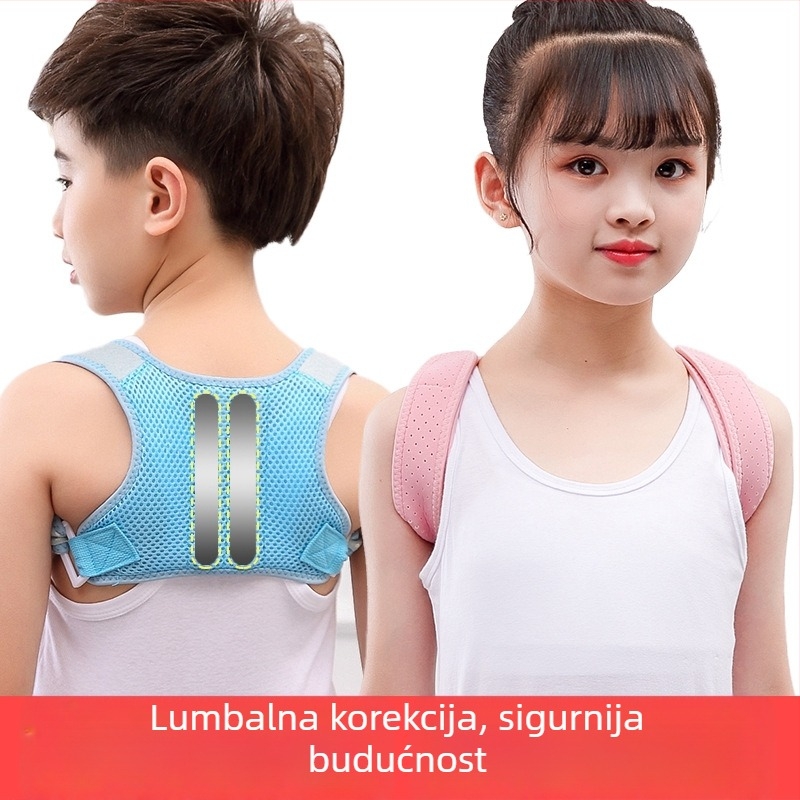 Beili pojas za korekciju držanja tijela za djecu i učenike, lagan i prozračan ortoz za sjedenje, model 613