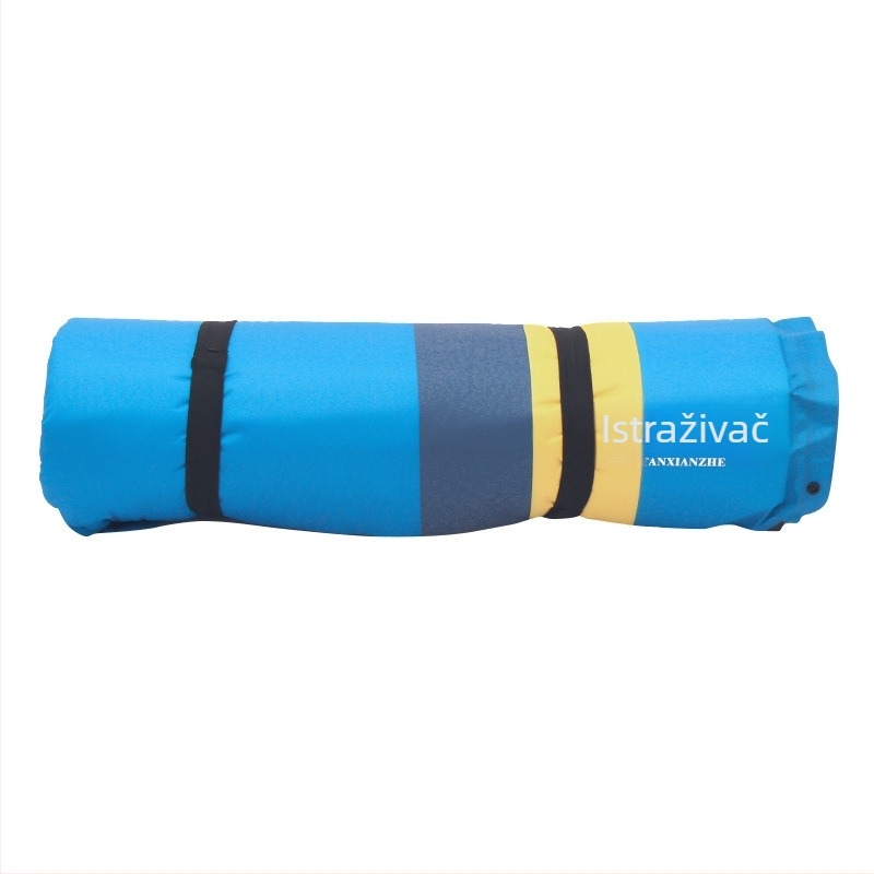 Explorer Spojiva PVC automatska nafukiva kamperska podloga – dvokrevetna ili jednokrevetna, 210T pongee PVC, 2.5 kg, nosivost 500 kg