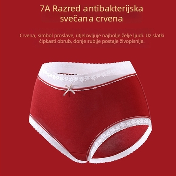 Ženske gaćice srednje talije, antibakterijske, od tkanine regenerirane celuloze, prozračne i brzo se suše