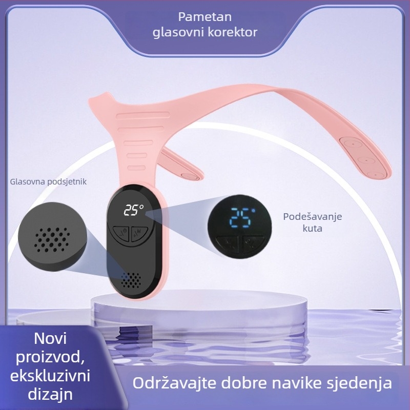 Inteligentni korektor držanja tijela za učenike s vibracijskim podsjetnikom i LCD zaslonom | Model 2232 magnetski, lansiran 2023-04-28