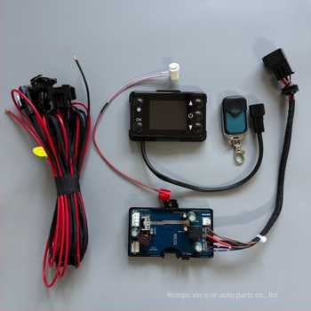 Xinsite automobilski grijač s LED LCD zaslonom i daljinskim upravljanjem, 12V-24V univerzalno