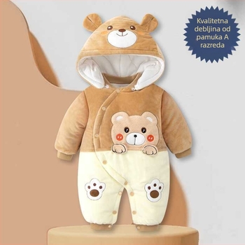 Dječji kombinezon za jesen–zimu, debeli pamuk, 100% pamuk