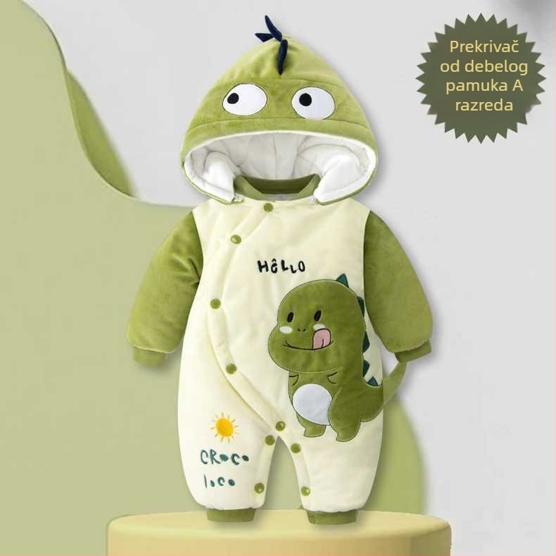 Dječji kombinezon za jesen–zimu, debeli pamuk, 100% pamuk