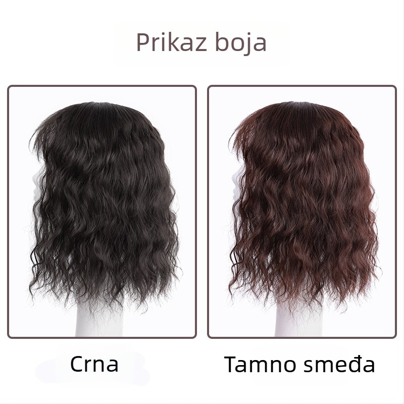 Lady 3103 Dodatak za kosu za gornji dio glave — kovrčav volumen, visokotemperaturna vlakna, mehanizam, bez bojanje niti peglanje, univerzalna primjena