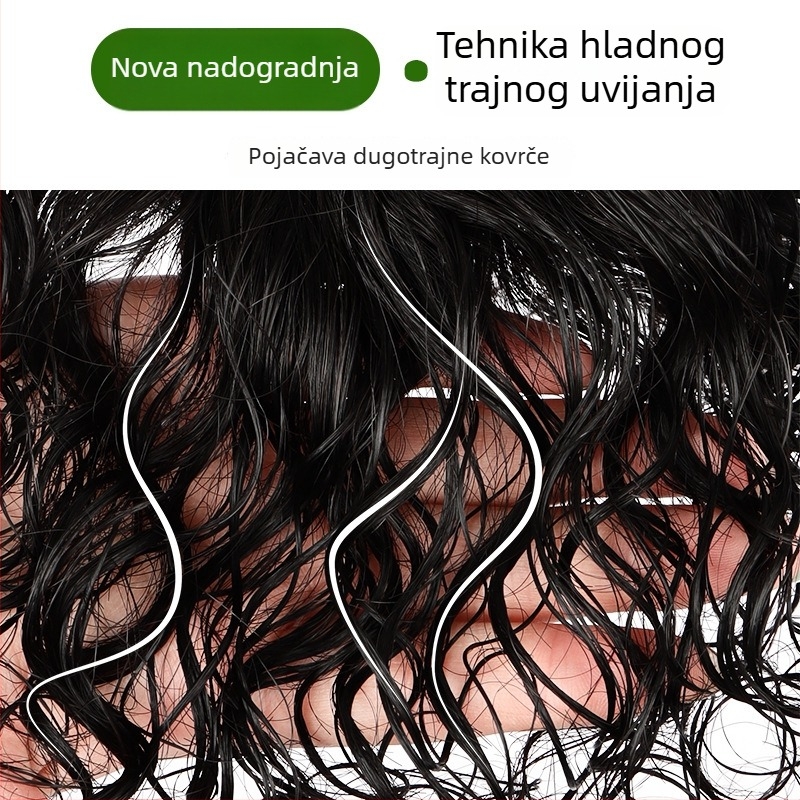 Dijelić perike za žene, ljudska kosa, model Silk mesh curly hair, obrada: mehanički proces, može se bojiti ili permati