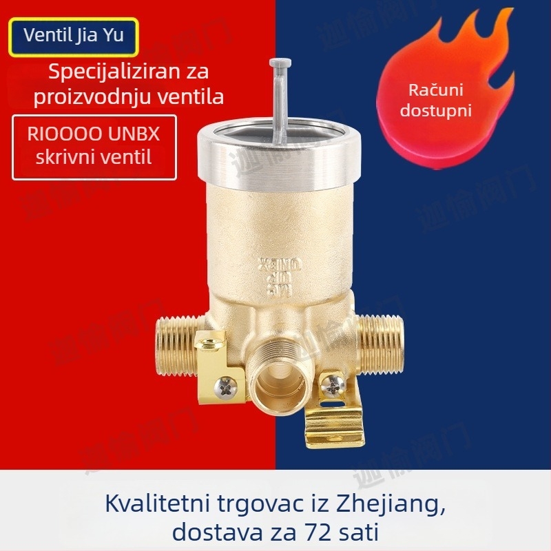 R10000-UNBX Bakreni Skriveni Kupaonski Diverter Ventil