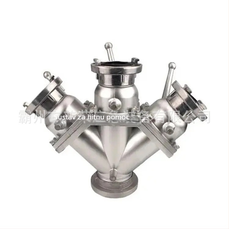 Purong Pr-fsq-3 Distribucijski priključak vatrogasne crijevi, regulirani tlak vode, tri izlaza, šifra proizvoda Pr-xf