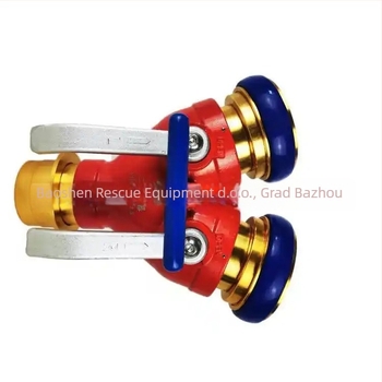 Uređaj za pre-aktivaciju protupožarnog sustava: 40-kalibarski vodeni razvodnik s dvostrukim izlazom i troputnim vodonosnim kolektorom, model BS-FSQ-40