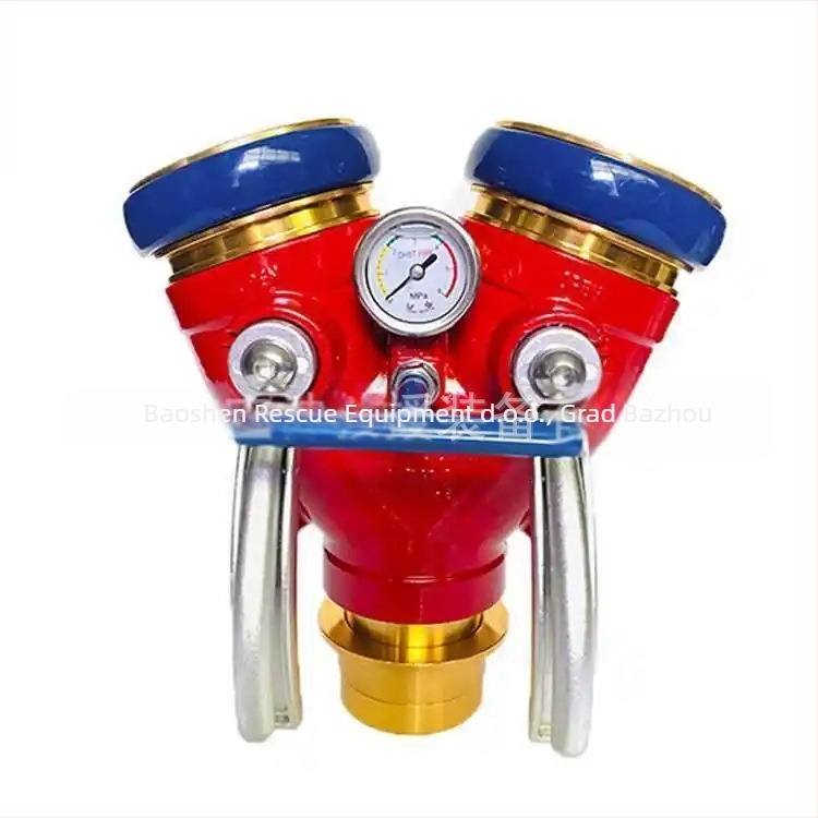 Uređaj za pre-aktivaciju protupožarnog sustava: 40-kalibarski vodeni razvodnik s dvostrukim izlazom i troputnim vodonosnim kolektorom, model BS-FSQ-40