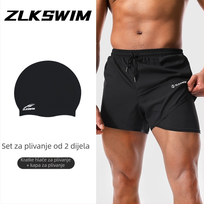 Muške kupaće šorceve – brzo sušeće, jednobojni model (96% poliester, 4% elastan; podstava: 95% poliester, 5% elastan; težina 200 g; stil: briefs)