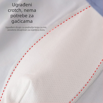 Bezšivne dječje hlače za spavanje s gussetom, modalno-pamukova smjesa (46% modal), visoki pojas, jesensko-zimska osnovna linija, unisex, djeca 3–8 godina (100–140 cm)