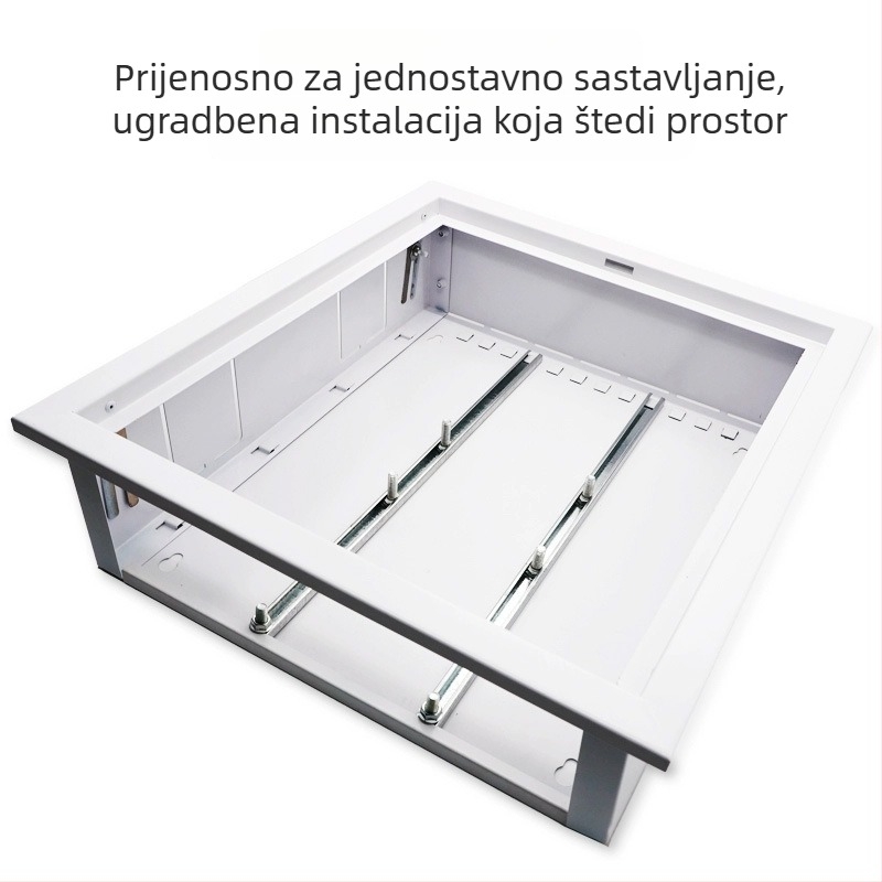Odvojiva skrivena kutija za razvodnik podnog grijanja, vodeni razdjelnik, moderan stil, prilagodljivo