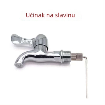 Alat za izvlačenje oštećenih navoja za trokutasti ventil u kućnoj vodovodnoj instalaciji
