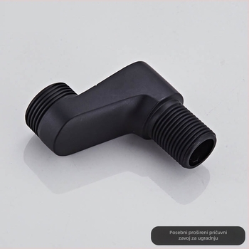 Adapter za tuš bateriju – bakar, prošireni kut, otvorena montaža, modern minimalistički dizajn
