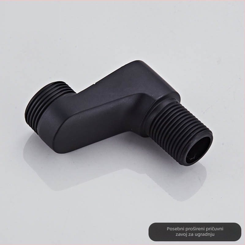 Adapter za tuš bateriju – bakar, prošireni kut, otvorena montaža, modern minimalistički dizajn