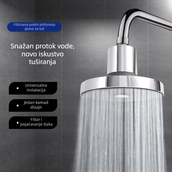 Gornja tuš glava – ABS, kišna funkcija, površinska montaža, model HL-11, radna temperatura -10°C do 80°C