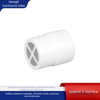 Tuš filtar | Cinkova legura | Gornji raspršivač | Model HL-35 | KDF filtra element | Ugradnja: ugrađena