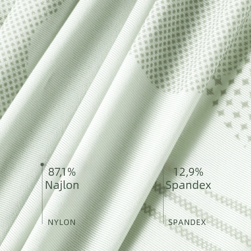 Bandung Muške boxerice od Ice Silk, srednji struk, bezšivne, tanke, rashlađujuće; prepona: viskozna/spandeks/nylon