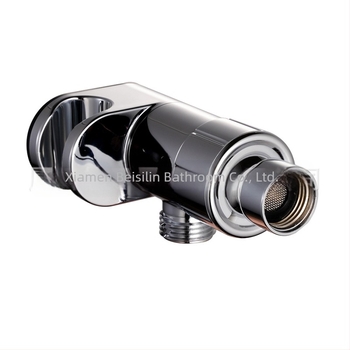 Držač za tuš s LED prikazom temperature, model BSL-WB018, ABS, 0-80°C, 5,6 kgf