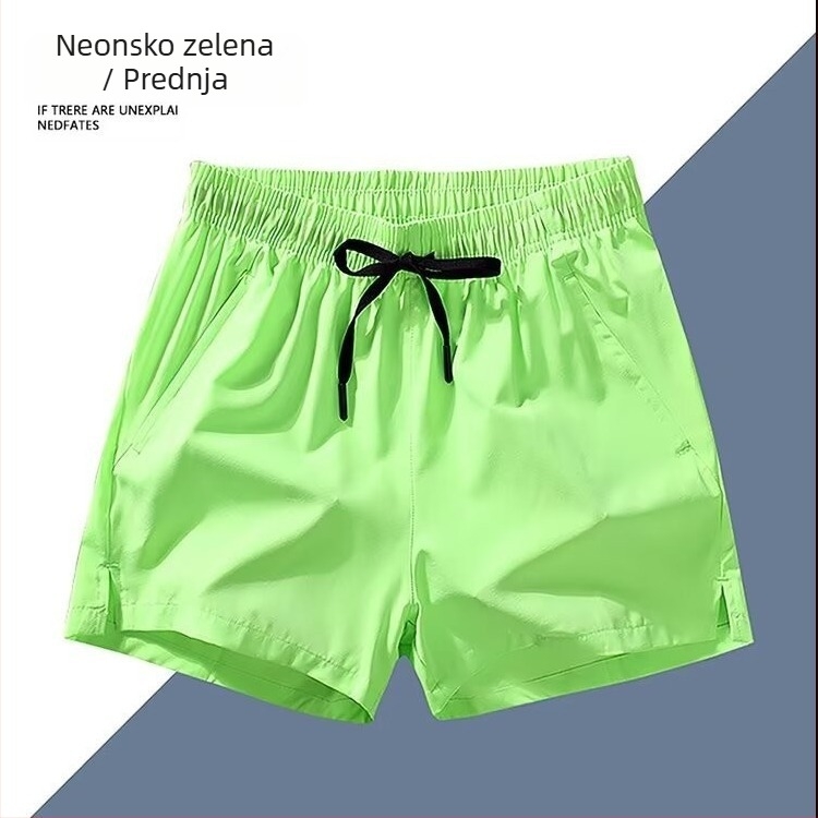 Muške trkačke šorce 3/4 dužine, brzo se sušeće, širokog kroja, poliester