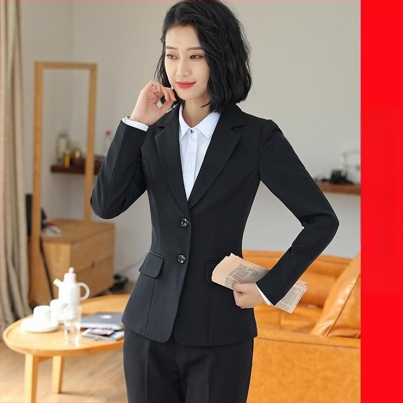 Ženski sako od chenille s polo ovratnikom, jednostruko kopčanje, 50-70% elastan