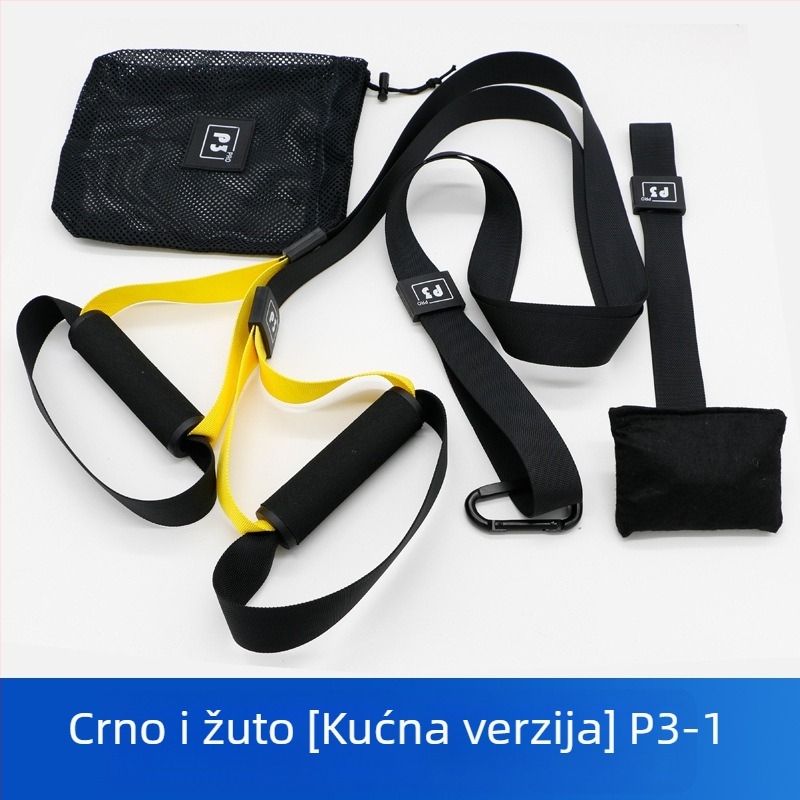 Oron Pojas za vješanje pri vježbanju s visokodenzitetnim webbingom — TRX stil zavesni pojas za kućni fitness, za sve dobne skupine