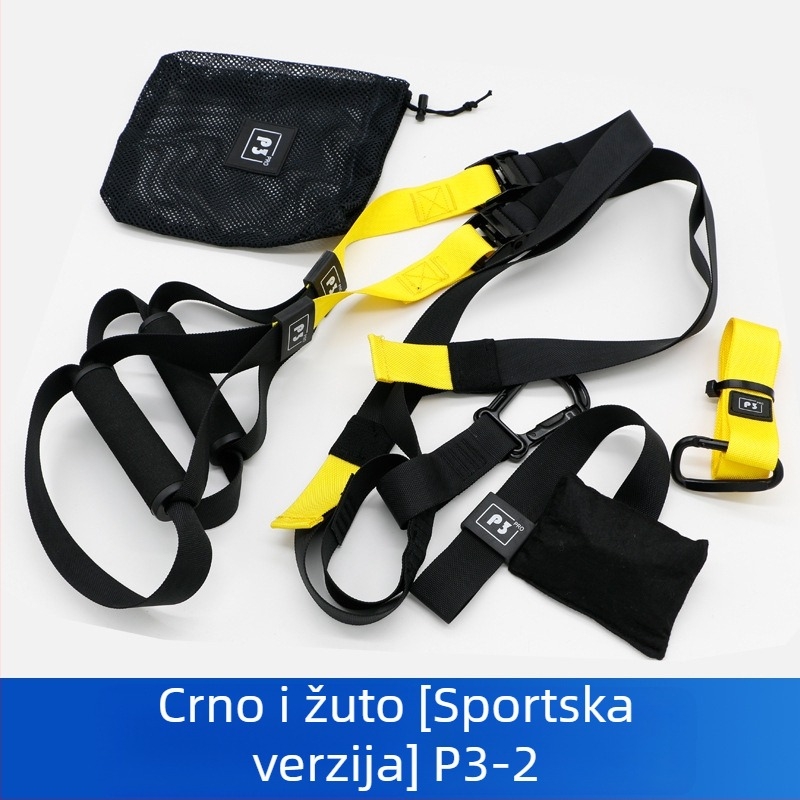 Oron Pojas za vješanje pri vježbanju s visokodenzitetnim webbingom — TRX stil zavesni pojas za kućni fitness, za sve dobne skupine