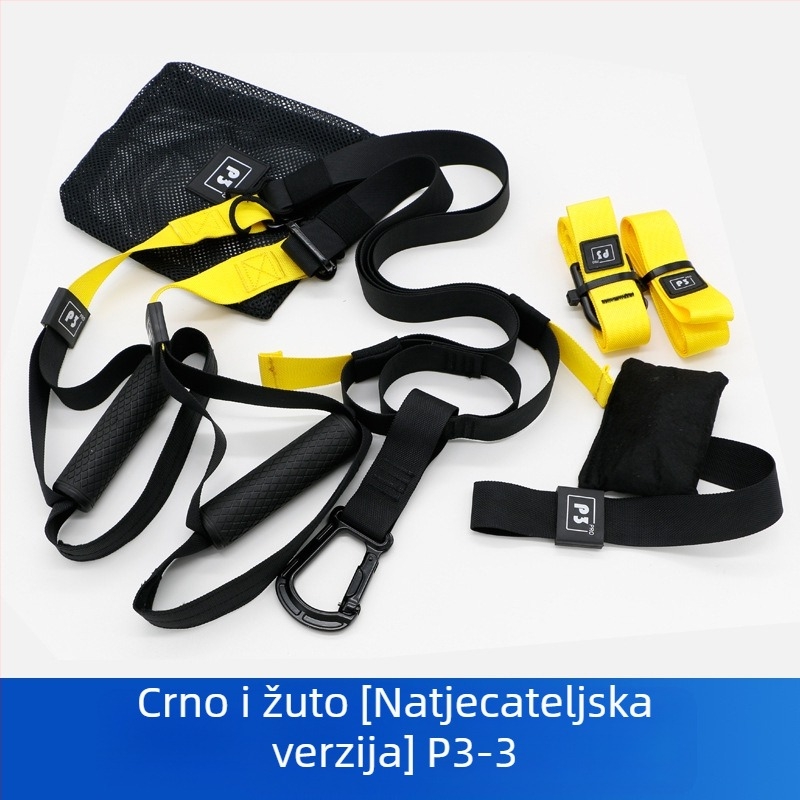 Oron Pojas za vješanje pri vježbanju s visokodenzitetnim webbingom — TRX stil zavesni pojas za kućni fitness, za sve dobne skupine