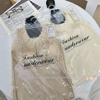 Termalno gornji dio s V izrezom, debeli viskozni materijal 70–80%, 201–250 g/m²; može se nositi kao baza ili vanjska odjeća; uzorak jednobojan ili cvjetni; jednoslojno