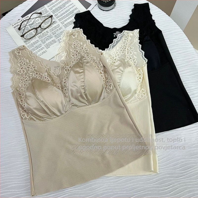 Termalno gornji dio s V izrezom, debeli viskozni materijal 70–80%, 201–250 g/m²; može se nositi kao baza ili vanjska odjeća; uzorak jednobojan ili cvjetni; jednoslojno