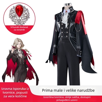 Cosplay kostim lika Photographer Joseph iz Fifth Personality za žene, poliester tkanina, sekundarni materijal: Drugi, glavni sadržaj materijala <30%, pogodan za uloge u igrama/animacijama, proljeće 2024