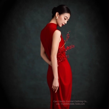 Haljina za portretne fotografije za žene, poliester tkanina, sadržaj poliester 50–70%, bez ovratnika, zima 2025