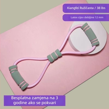 Back stretcher puller za kućnu fitnes, TPE materijal, 8-znamenkasti vučni uređaj, za otvaranje ramena