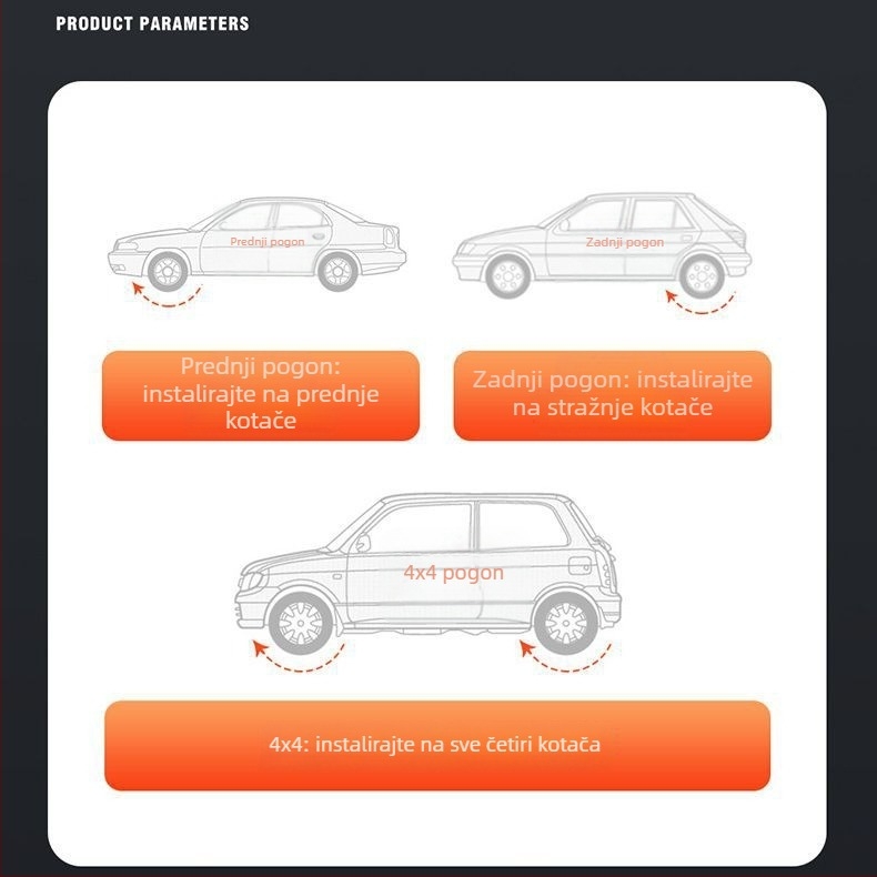 Xuemai gumene anti-klizne verige za automobile, univerzalne za SUV i terenace; Marka: Xuemai; Materijal: Kaučuk; Težina: 11; Kompatibilni modeli: 1; Specifikacije guma: 1